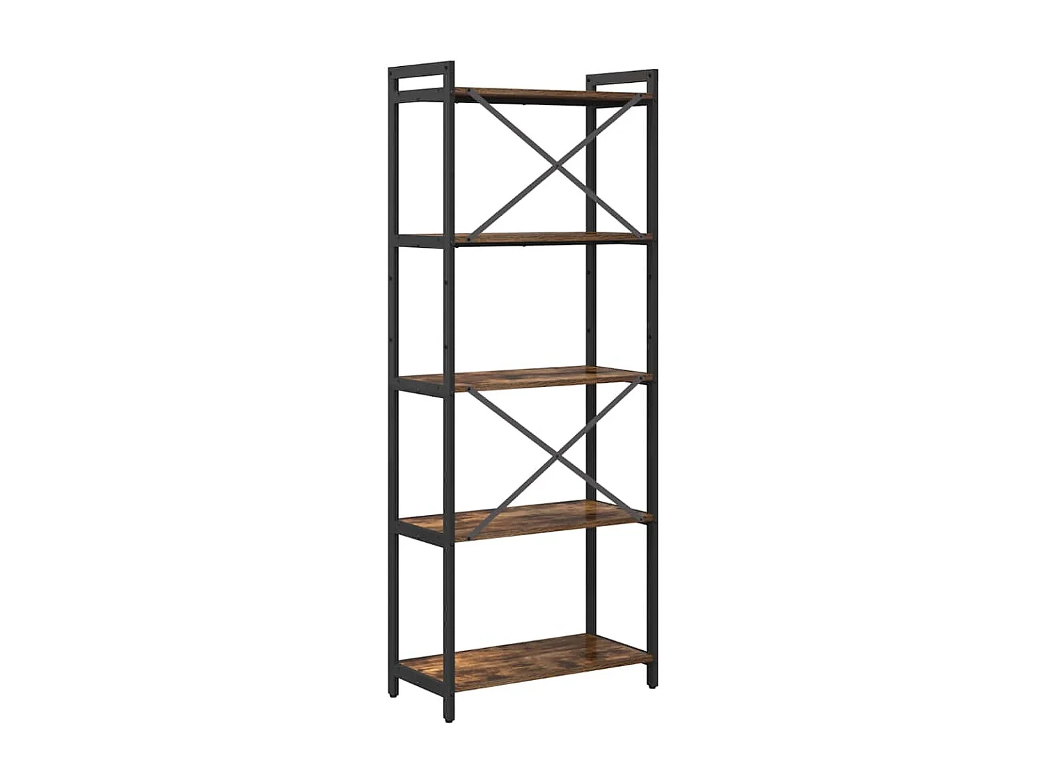 Bibliothèque Chêne fumé 60 x 30 x 153 cm Bois d'ingénierie