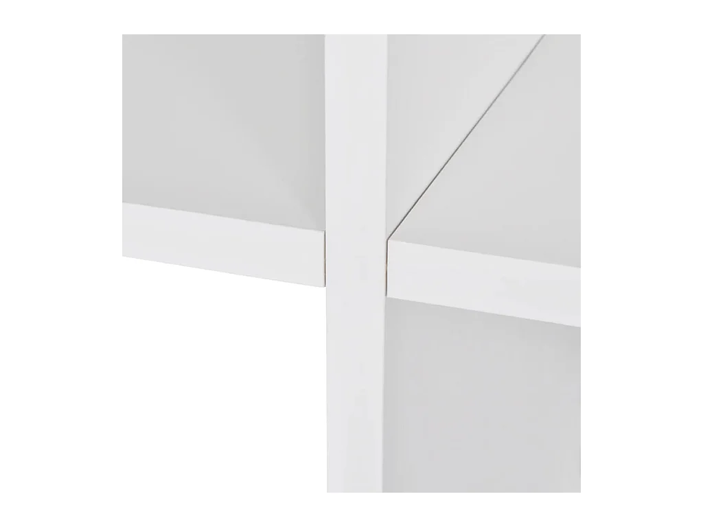 Libreria/scaffale 107 cm Bianco