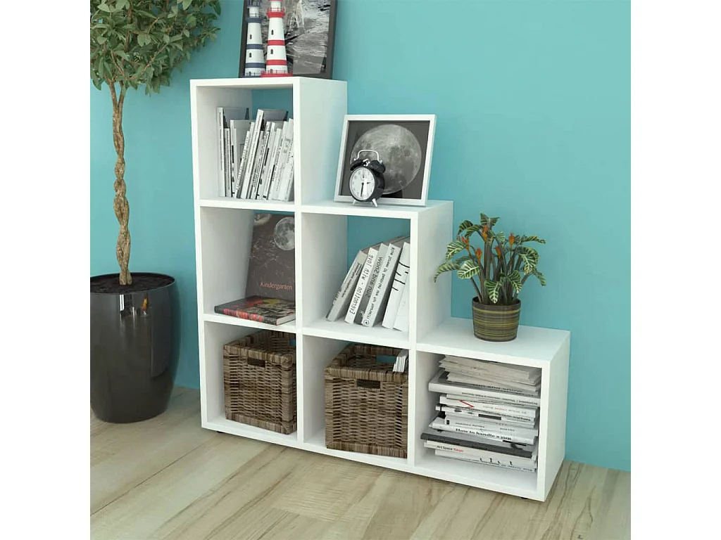 Libreria/scaffale 107 cm Bianco