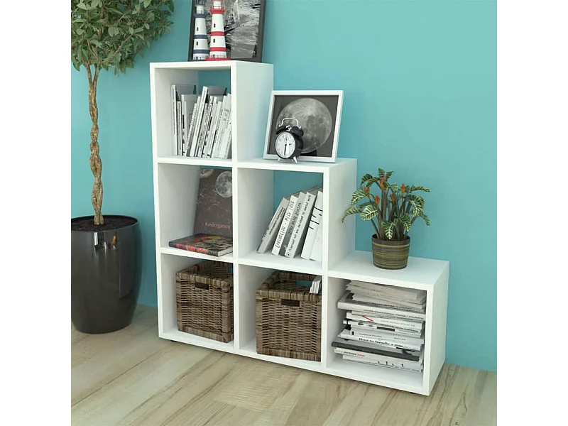 Libreria/scaffale 107 cm Bianco