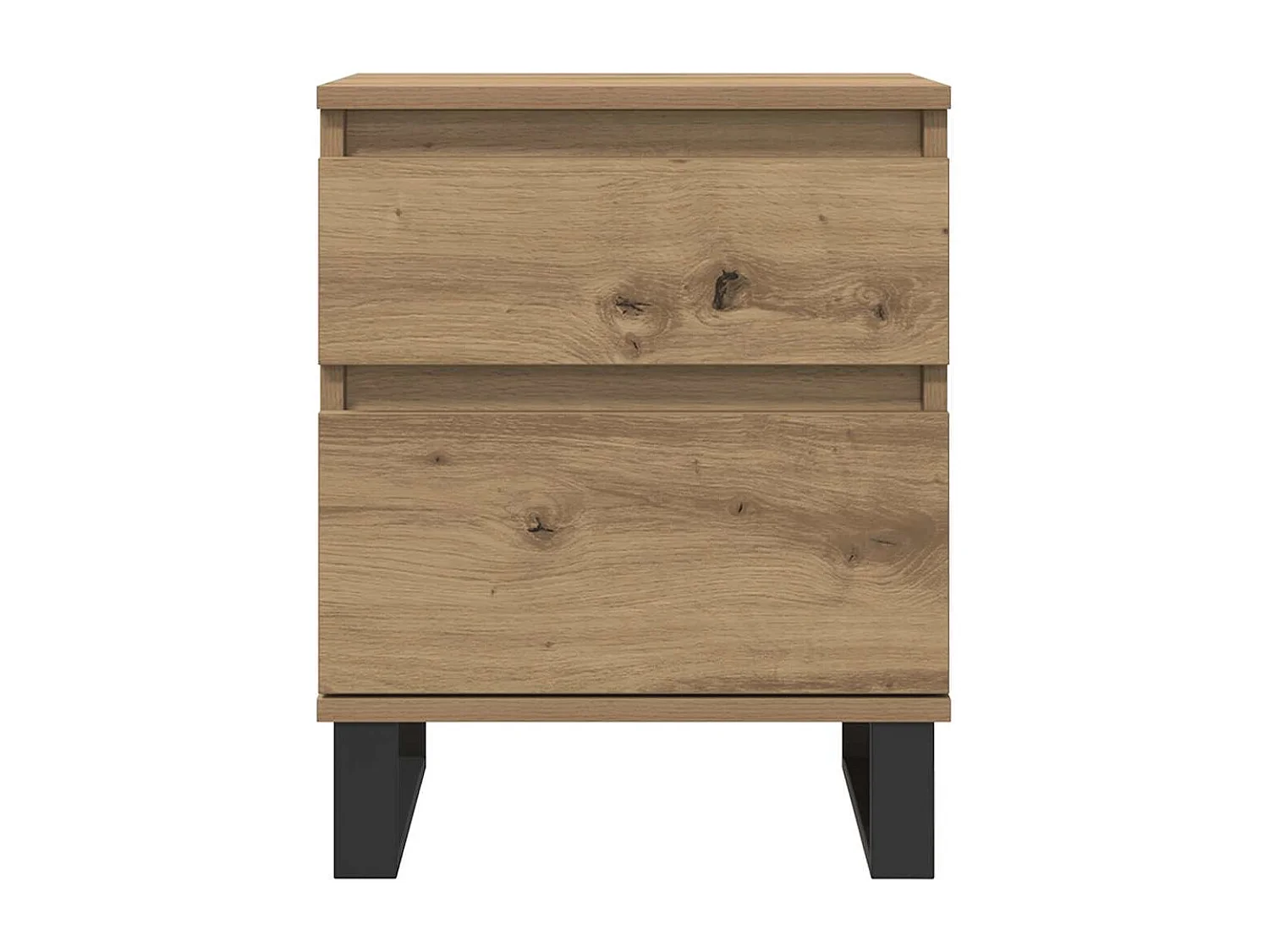 Tables de chevet 2 pcs chêne artisanal 40x35x50 cm