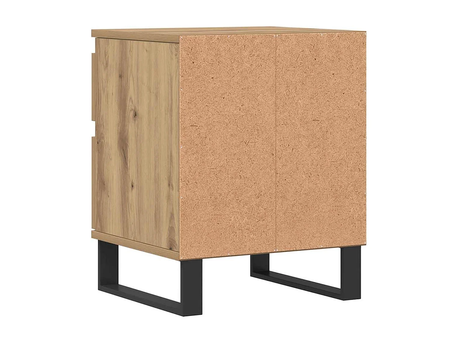 Tables de chevet 2 pcs chêne artisanal 40x35x50 cm