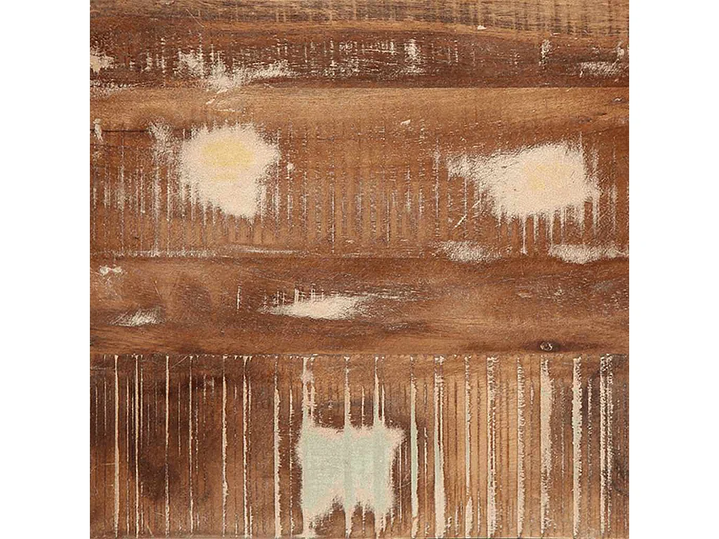 Mesita de noche 40x32x46 cm madera maciza recuperada