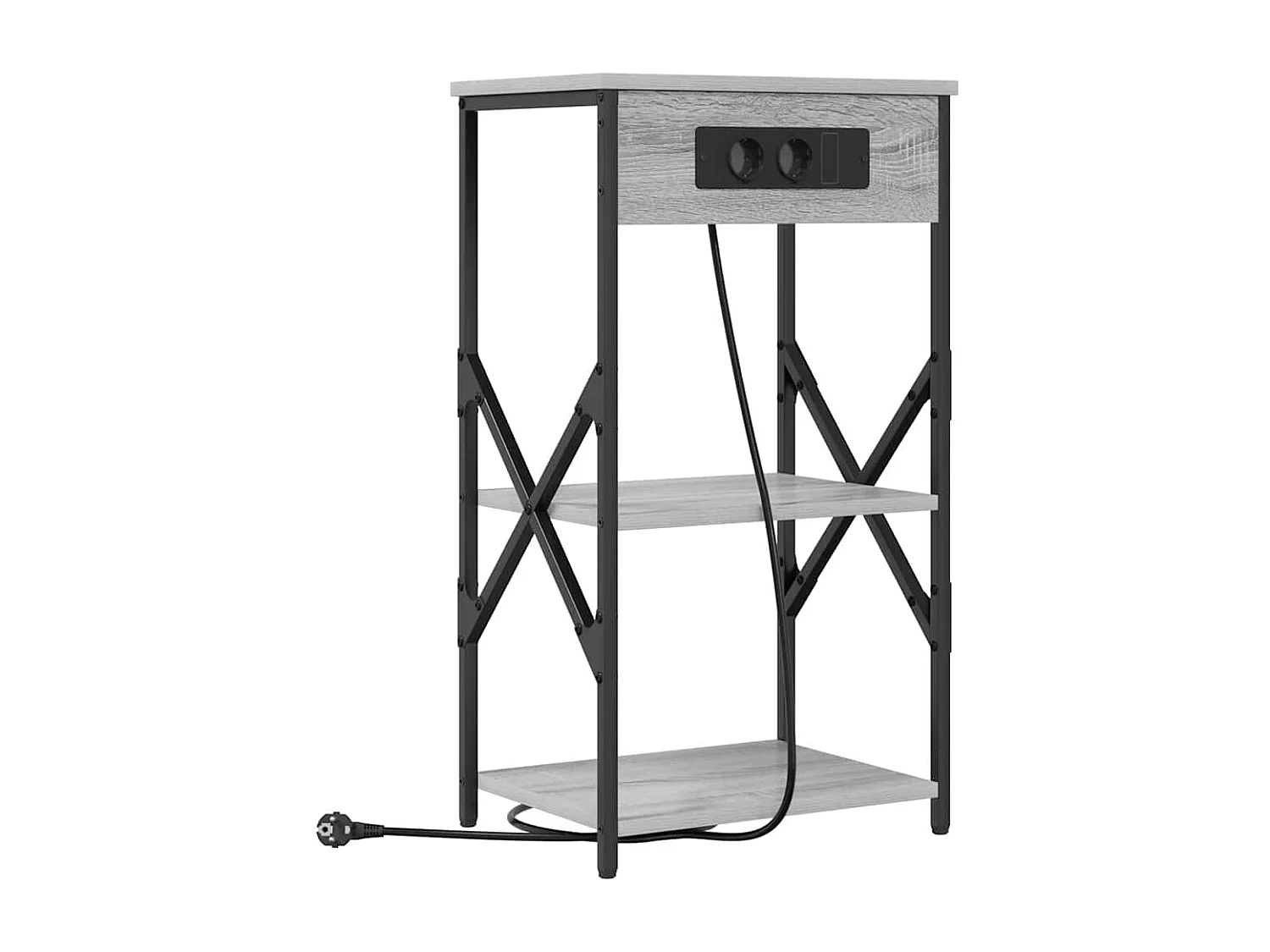 Armoires de chevet 2 pcs Sonoma gris 41 x 31 x 76 cm