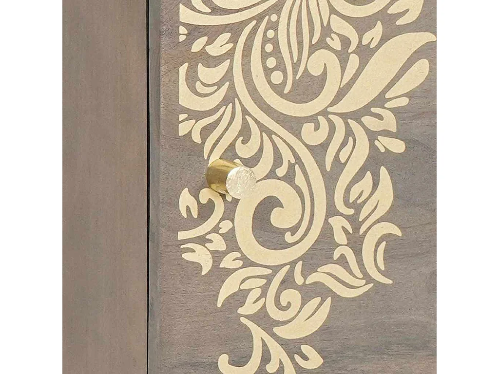 Cabinet de chevet 2 pcs Gris 40 x 33 x 46 cm