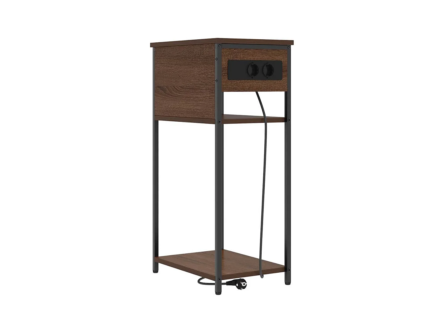 Cabinet de chevet Chêne marron 41 x 28 x 76 cm