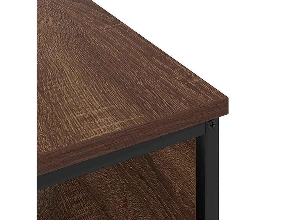 Cabinet de chevet Chêne marron 41 x 28 x 76 cm