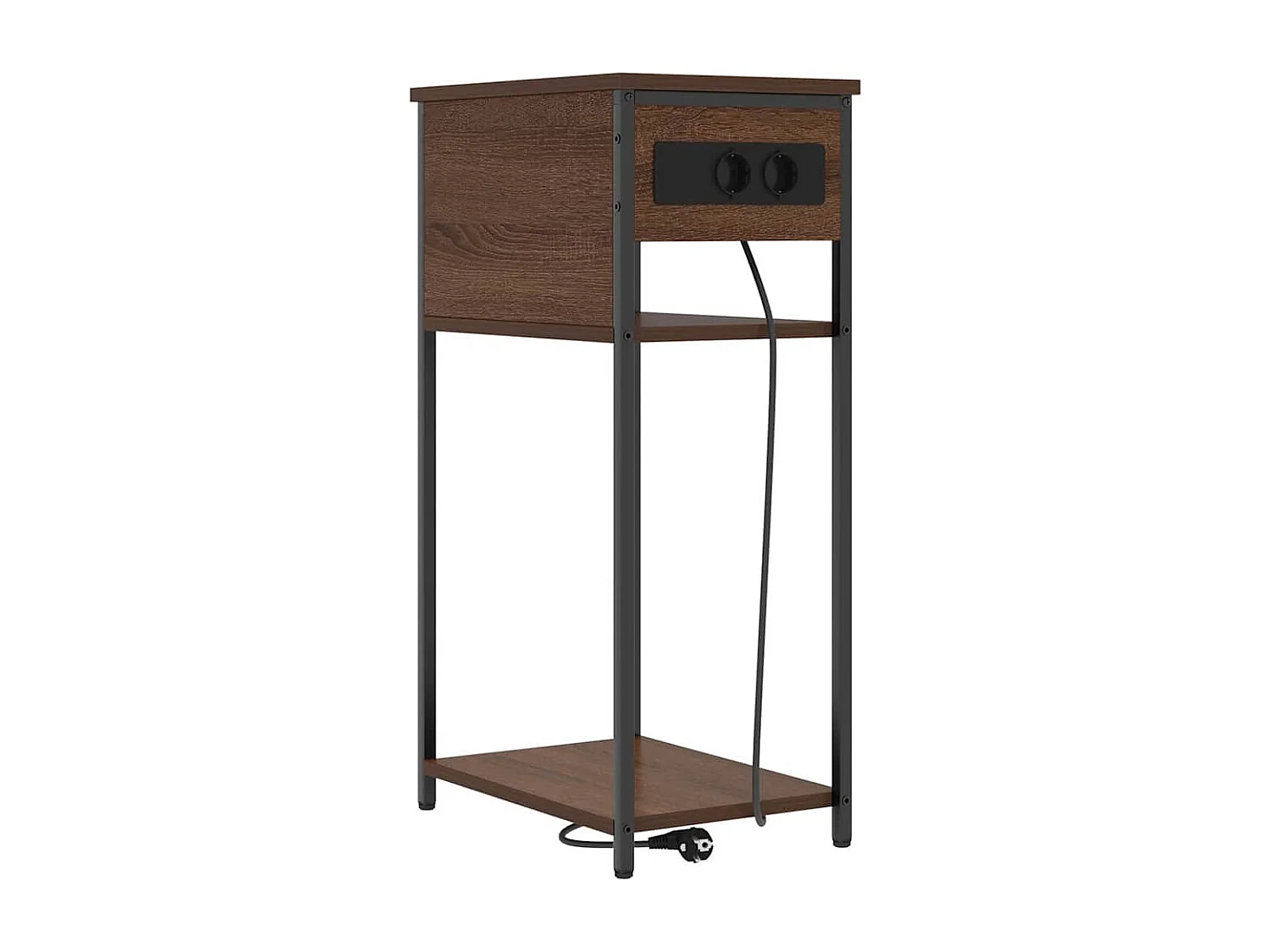 Cabinet de chevet Chêne marron 41 x 28 x 76 cm