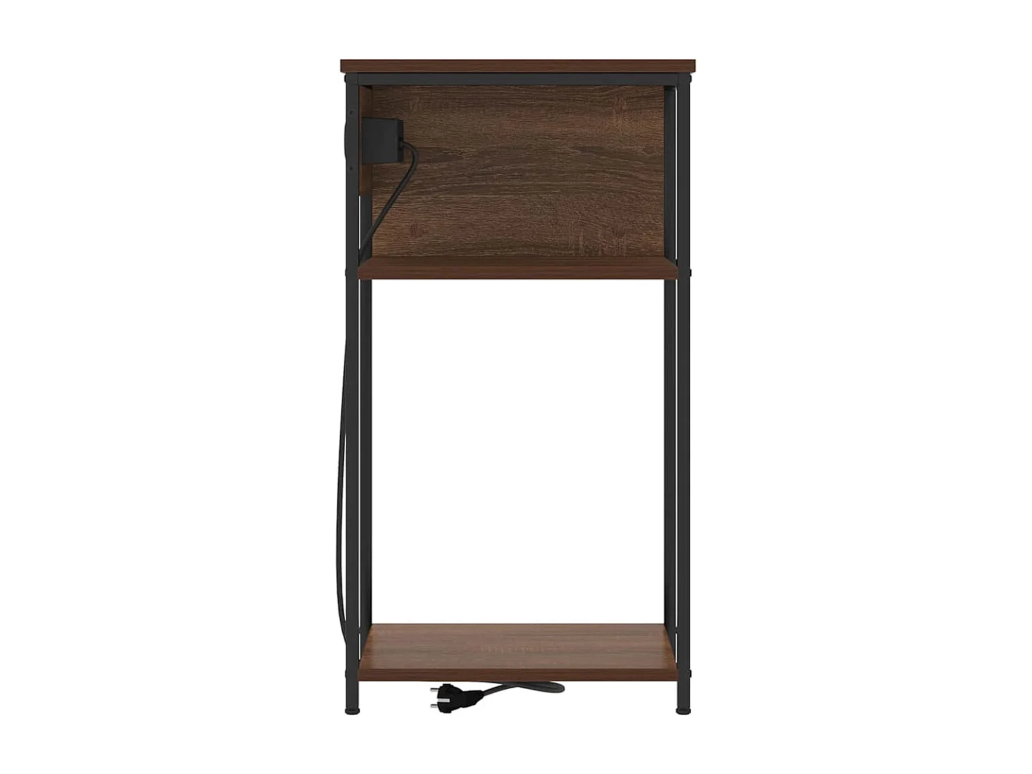 Cabinet de chevet Chêne marron 41 x 28 x 76 cm