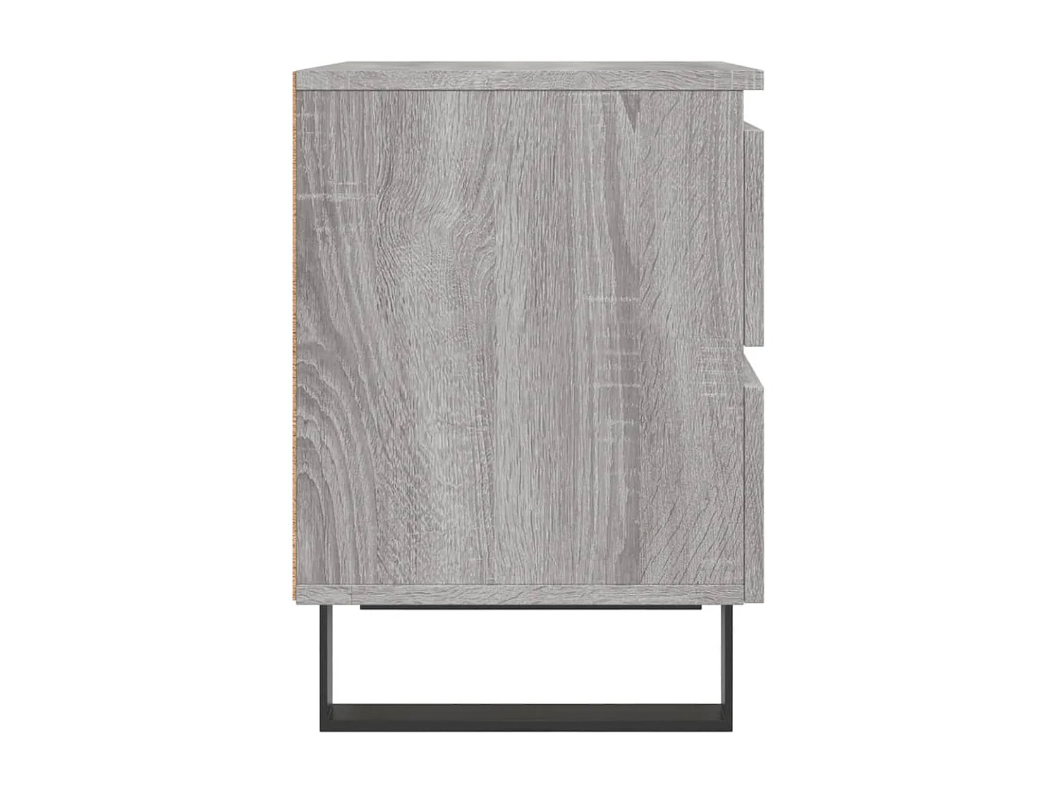 Table de chevet sonoma gris 40x35x50 cm bois d’ingénierie