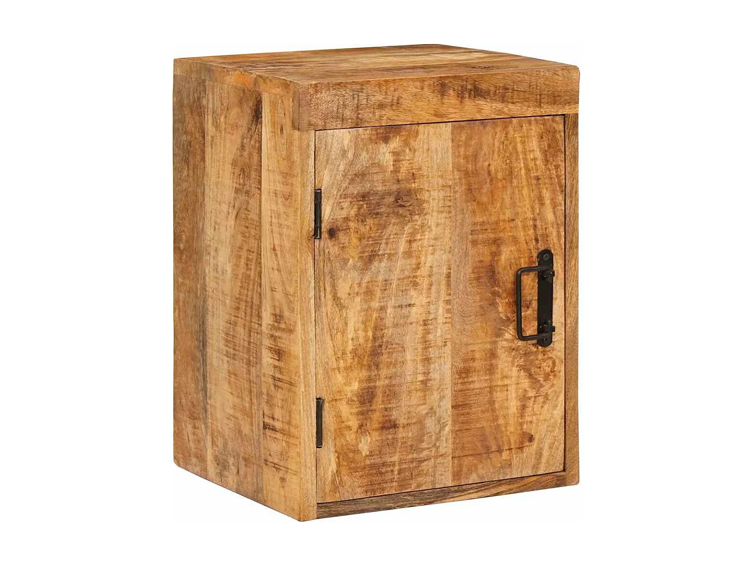 Table de chevet 2 pcs Marron Bois de mangue massif