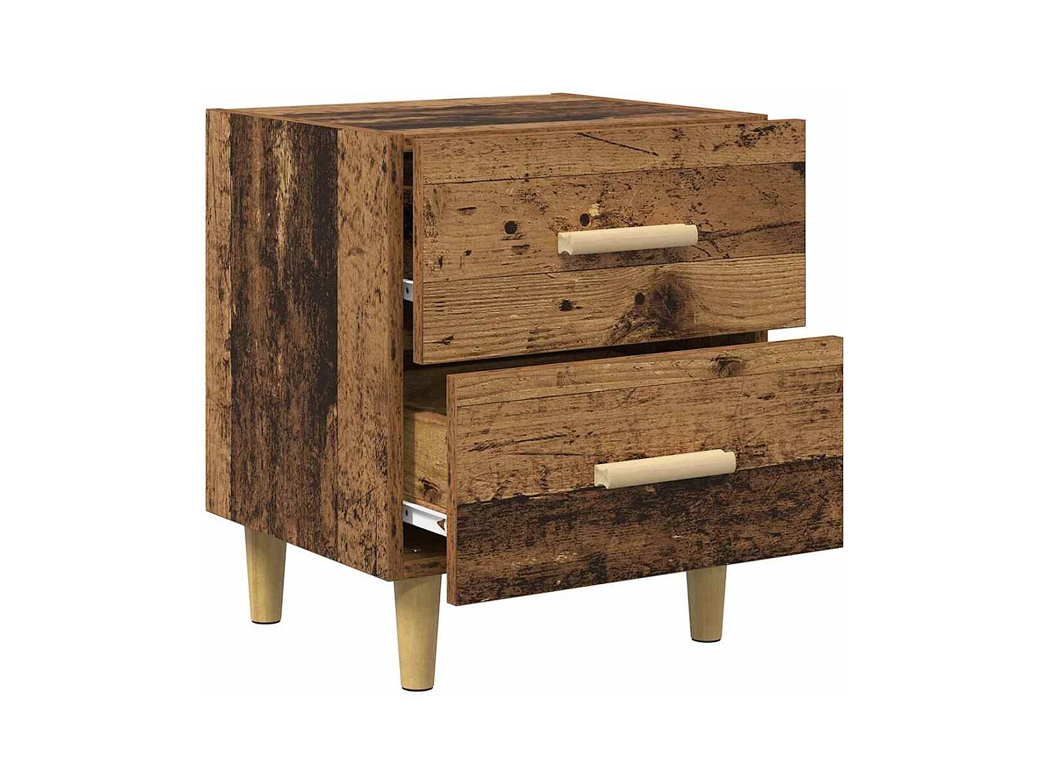 Bettschrank Antikholz 40 x 35 x 47,5 cm Holzwerkstoff