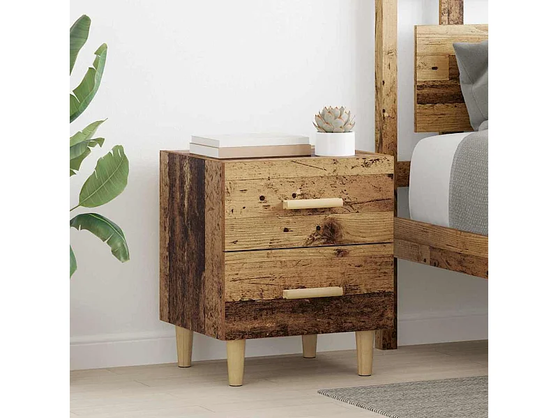 Mobile letto in legno antico 40 x 35 x 47,5 cm Legno ingegnerizzato