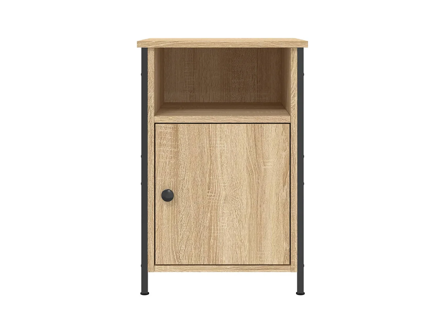 Mesitas de noche 2 piezas roble sonoma 40x42x60cm madera de ingeniería