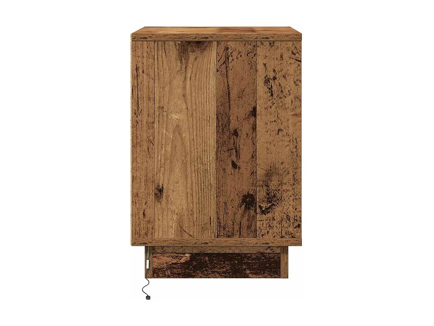 Cabinet de chevet avec 2 pcs Bois ancien 39 x 34.5 x 50 cm