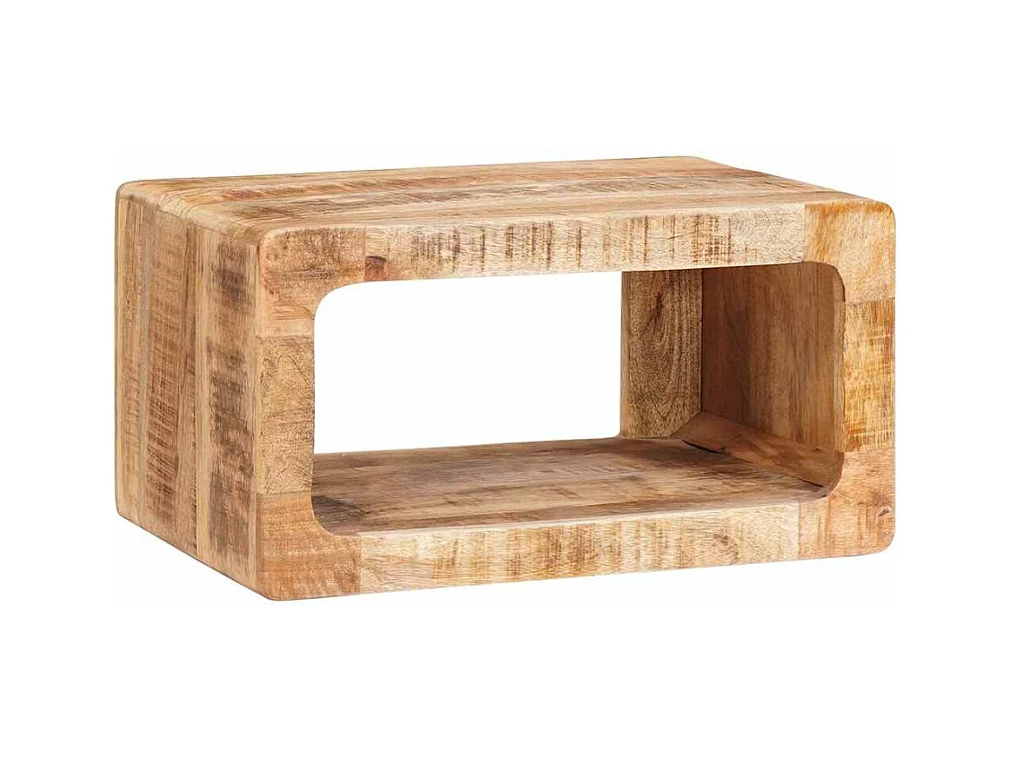 Comodini 45 x 30 x 24 cm in legno massello di mango