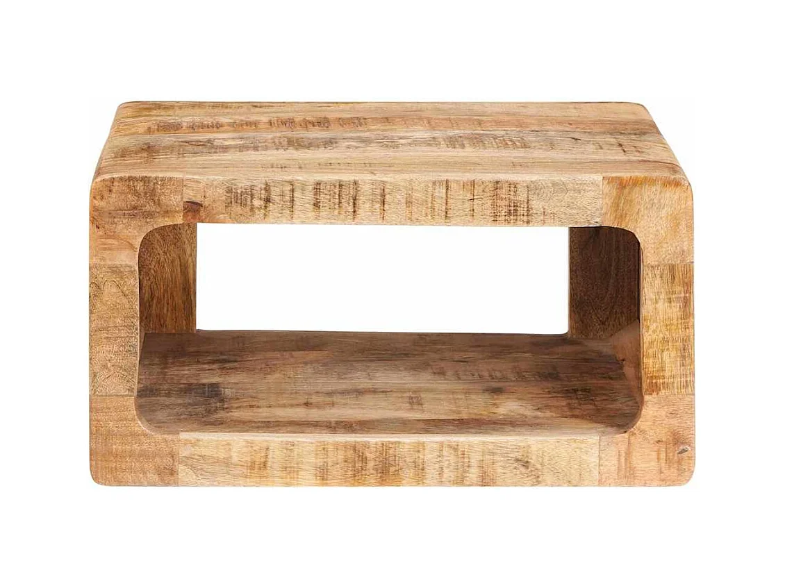 Comodini 45 x 30 x 24 cm in legno massello di mango