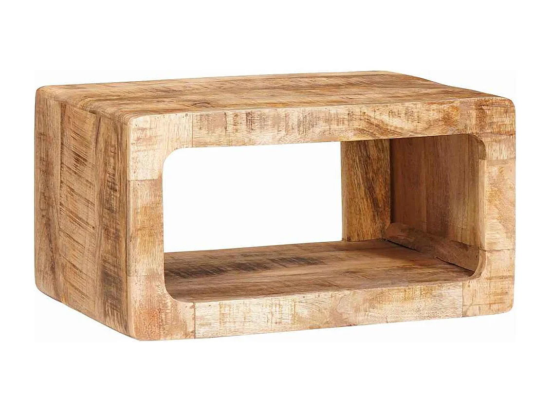 Tables de chevet 45 x 30 x 24 cm bois de manguier massif