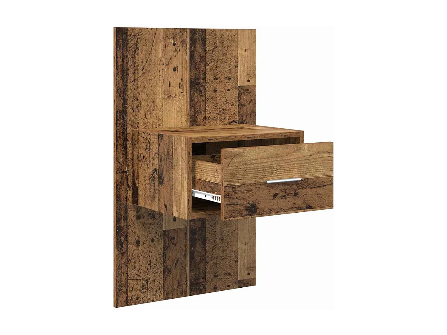 Armoire de lit 2 pcs Bois ancien 48,5 x 32,5 x 80 cm