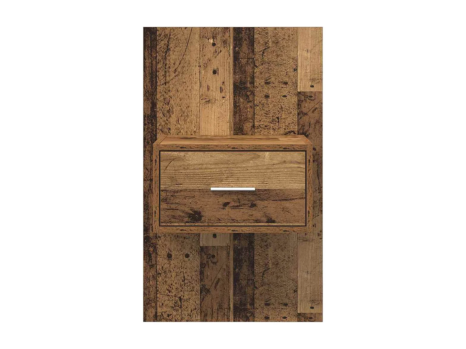 Armoire de lit 2 pcs Bois ancien 48,5 x 32,5 x 80 cm