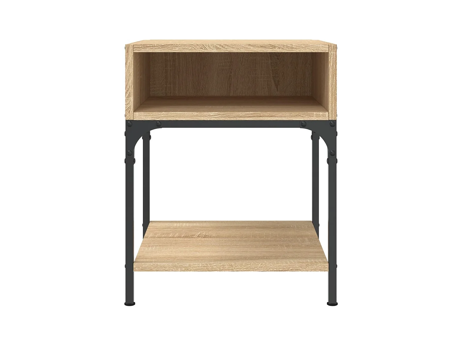 Comodino in rovere Sonoma 40x41x50 cm in legno ingegnerizzato