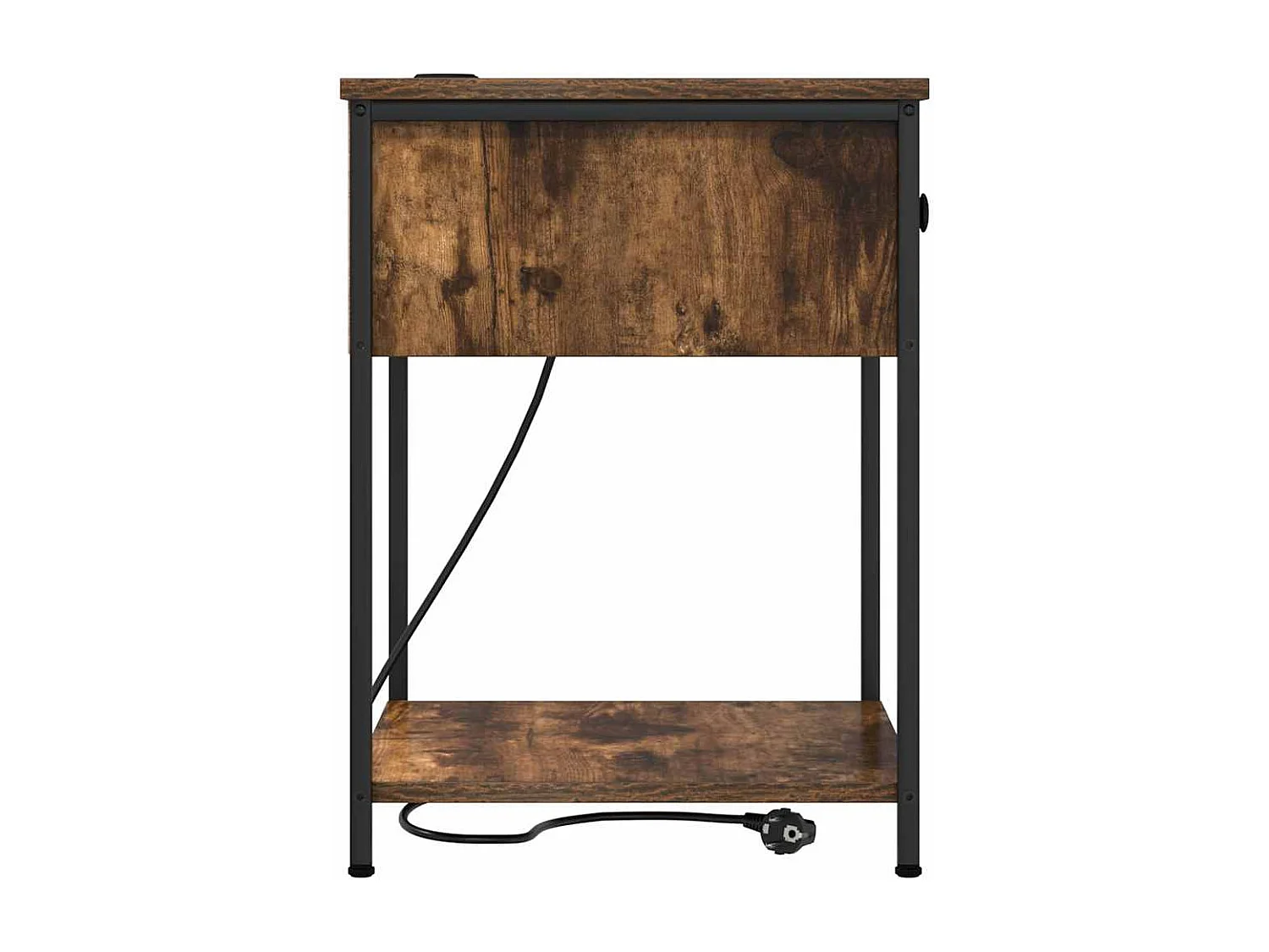 Cabinet de chevet Chêne fumé 42 x 41 x 56 cm Bois d'ingénierie