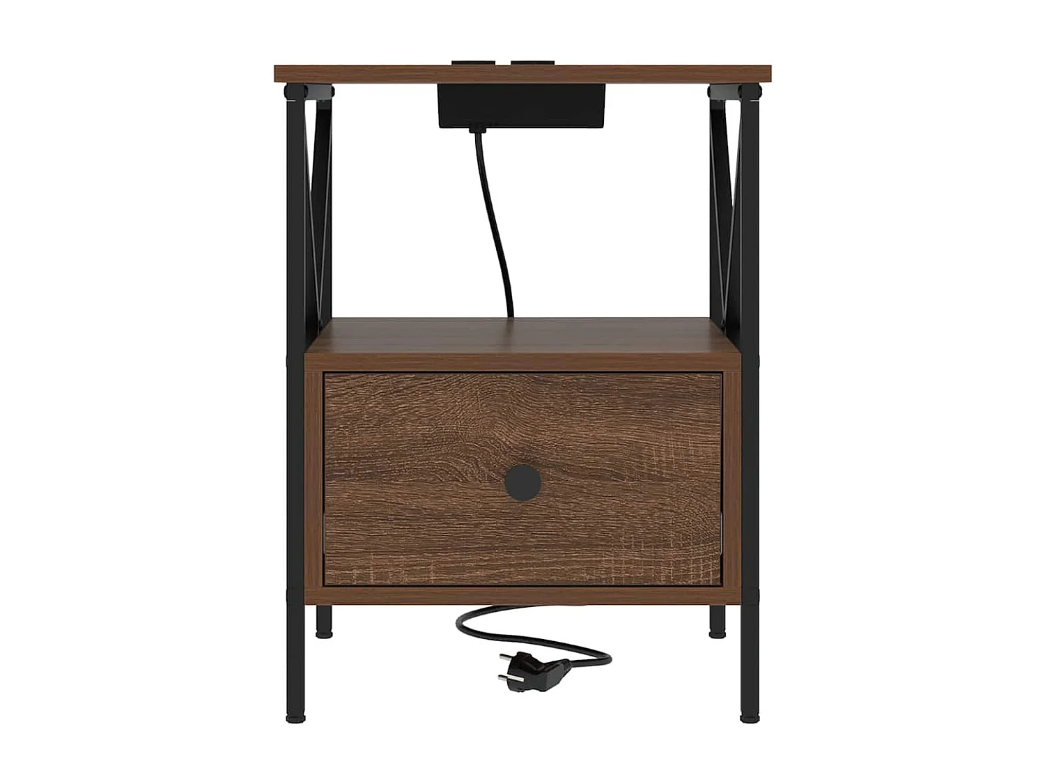 Cabinet de chevet 2 pcs Chêne marron 41.5 x 40.5 x 55 cm