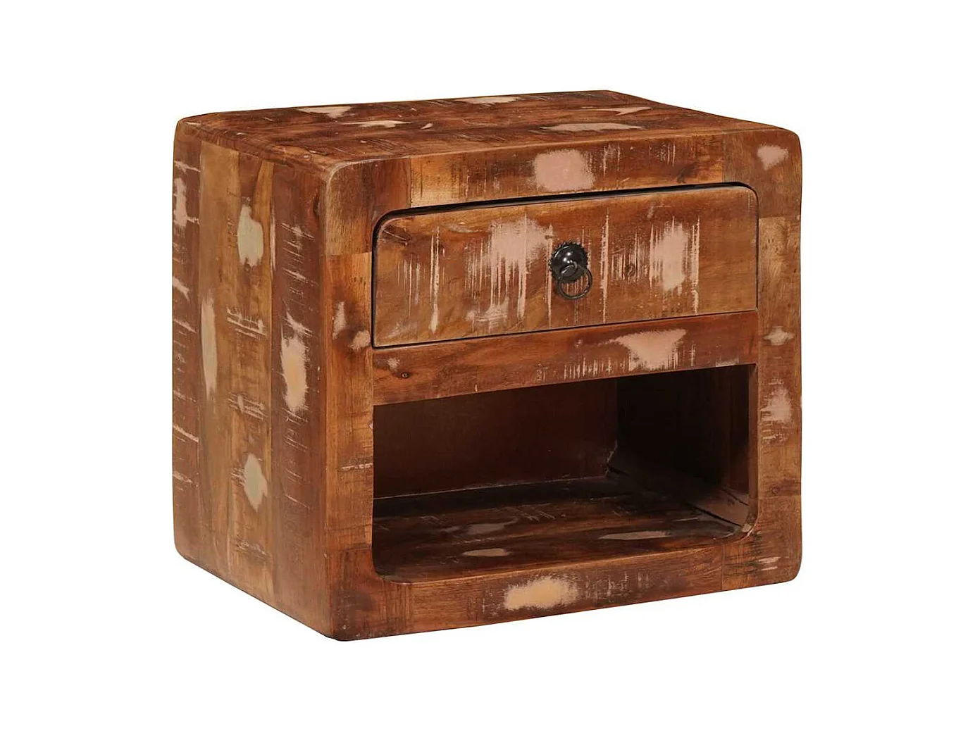 Cabinet de chevet mural avec tiroir Multicolore 40 x 30 x 36 cm