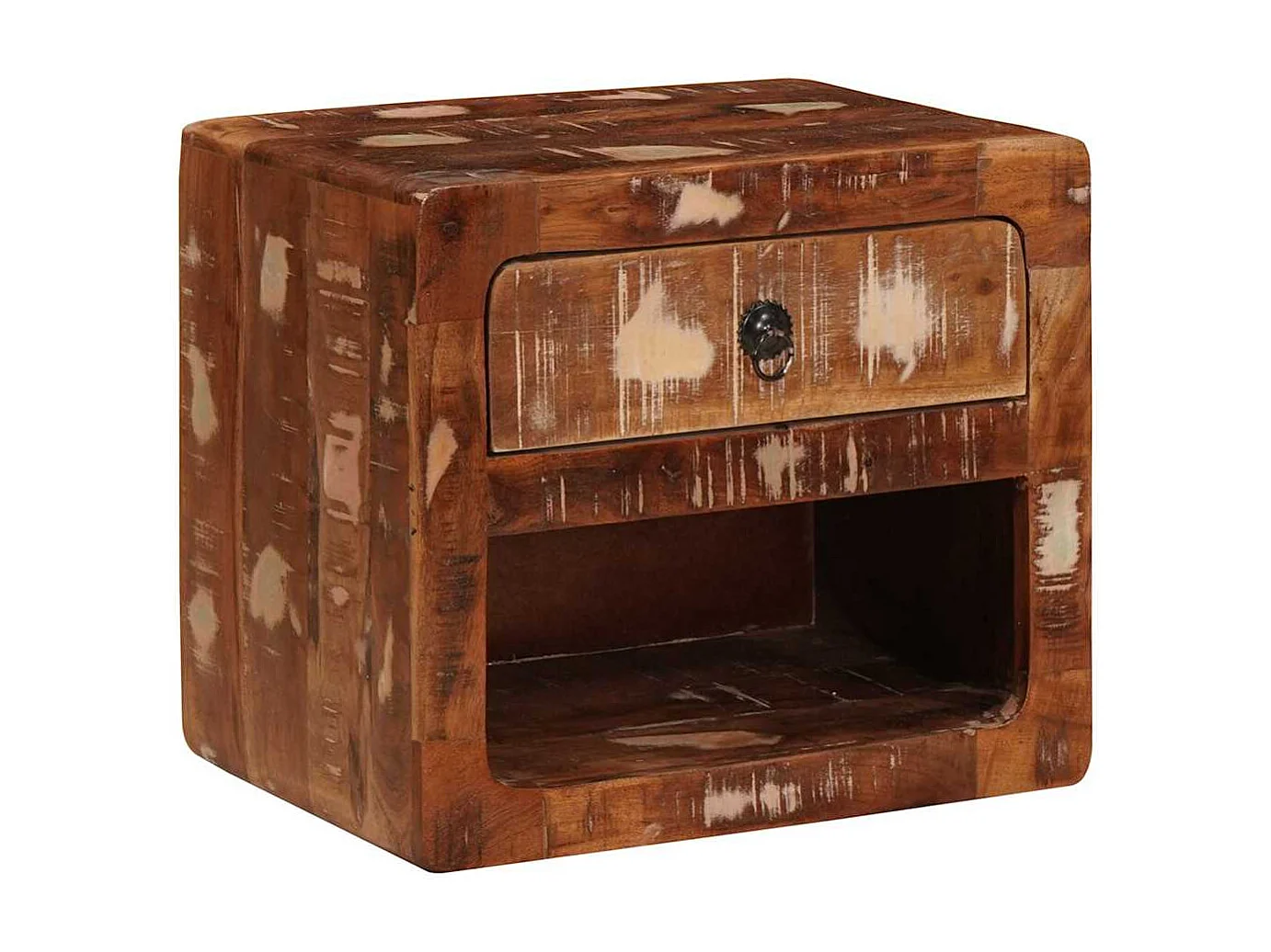 Cabinet de chevet mural avec tiroir Multicolore 40 x 30 x 36 cm