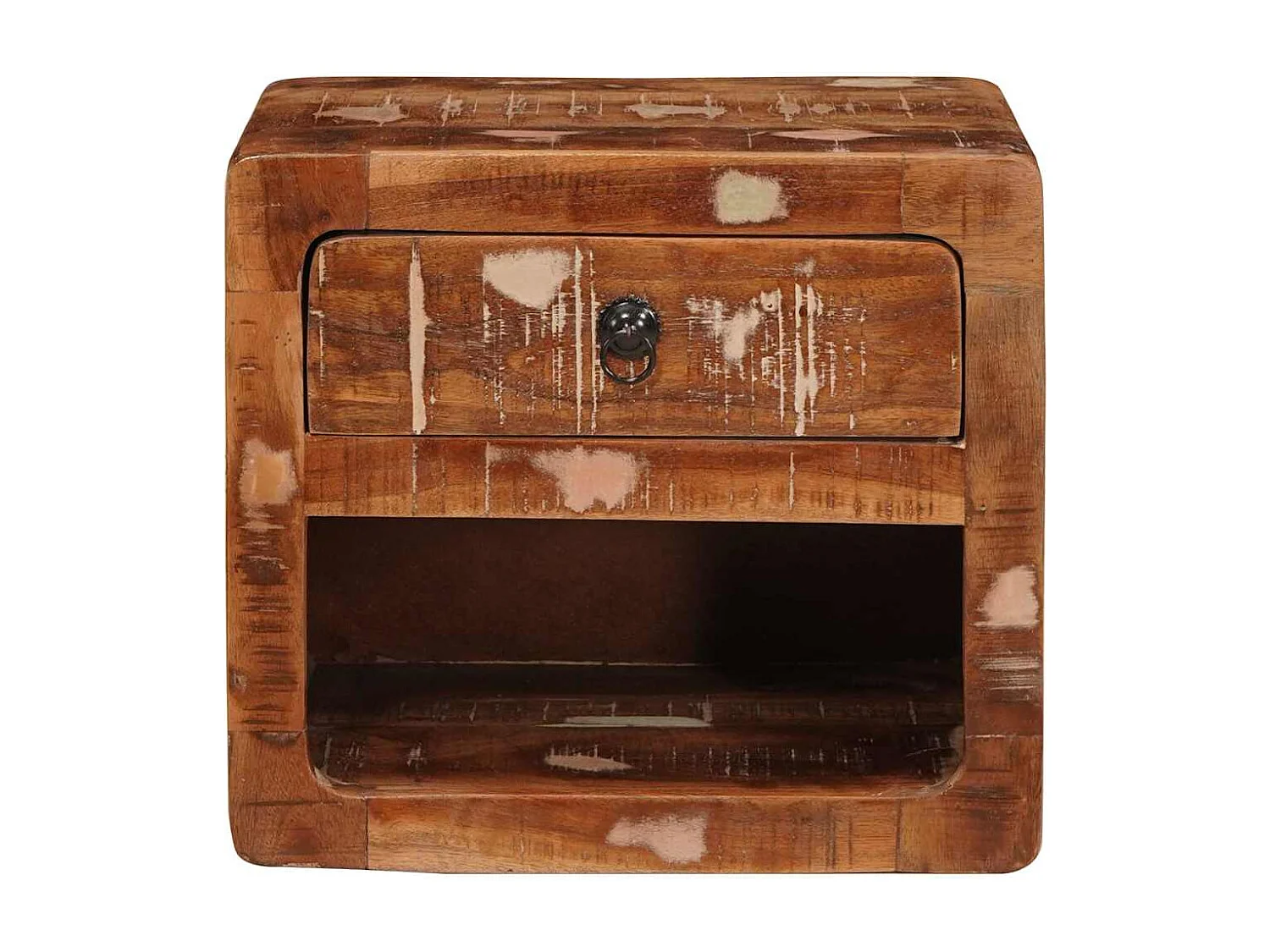 Cabinet de chevet mural avec tiroir Multicolore 40 x 30 x 36 cm