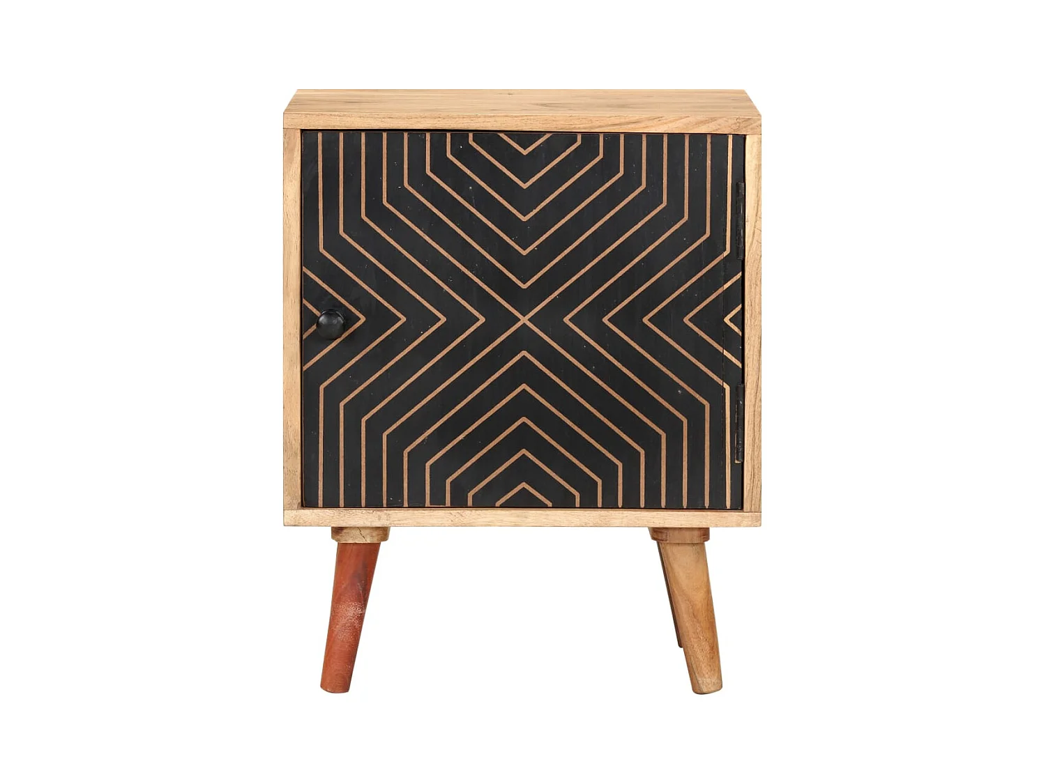 Nachtkastje 40x30x50 cm Massief acaciahout