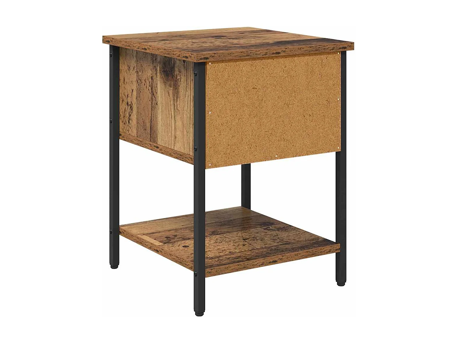 Armoire de lit 2 pcs Bois ancien 40 x 39 x 40 cm