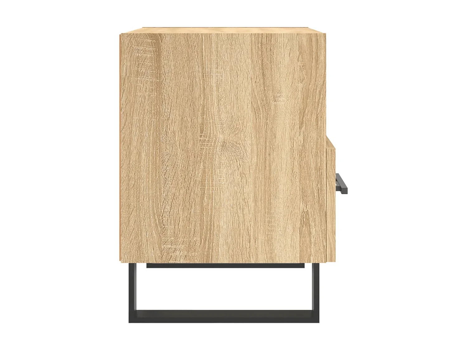 Comodino in rovere Sonoma 40x35x47,5 cm in legno ingegnerizzato