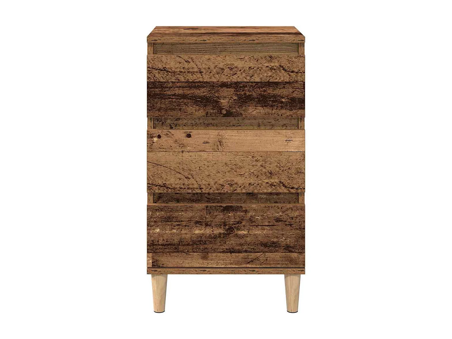 Nachtkastje Antiek hout 40 x 35 x 70 cm Bewerkt hout