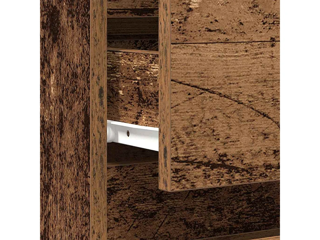 Nachtkastje Antiek hout 40 x 35 x 70 cm Bewerkt hout