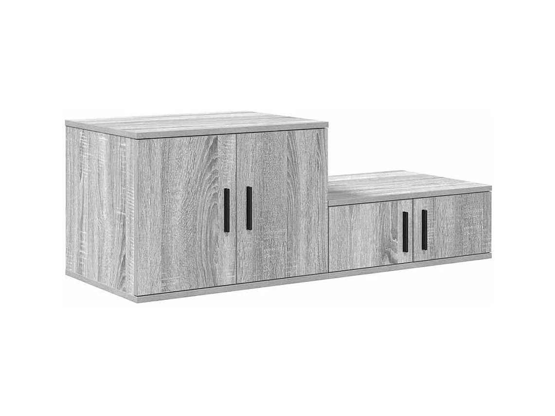 Armoire de rangement Sonoma gris 108 x 41 x 40 cm