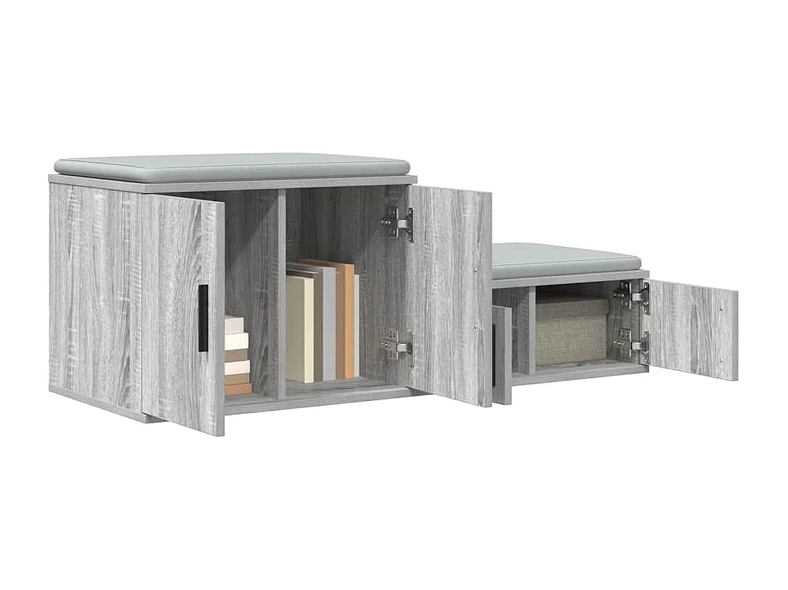 Armoire de rangement Sonoma gris 108 x 41 x 40 cm
