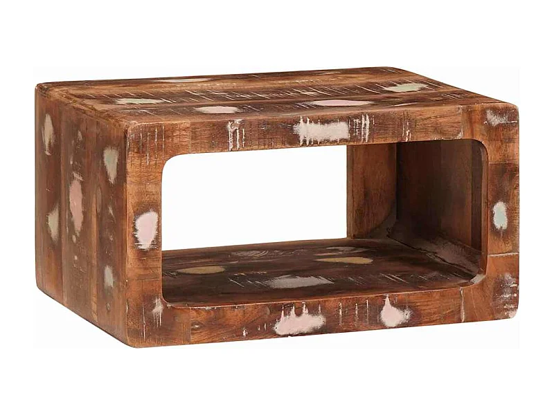 Comodini 45 x 30 x 24 cm in legno massello di recupero