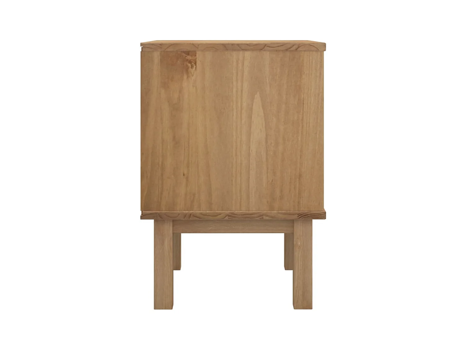 Mesita de noche OTTA 45x39x57 cm madera maciza de pino
