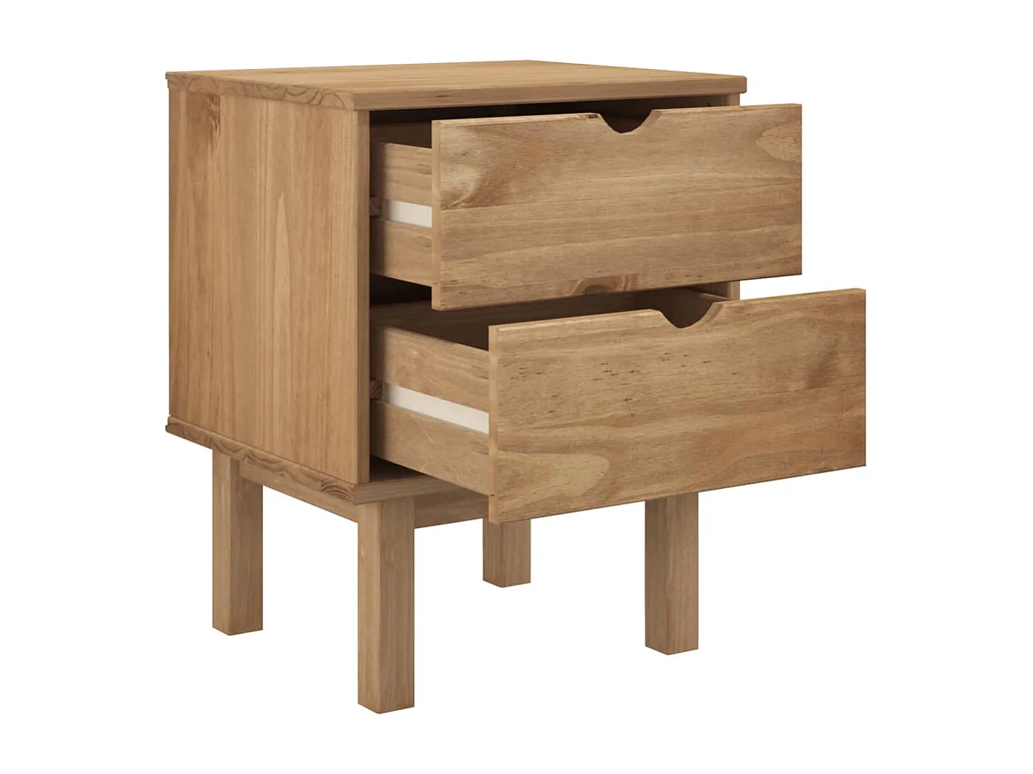 Mesita de noche OTTA 45x39x57 cm madera maciza de pino