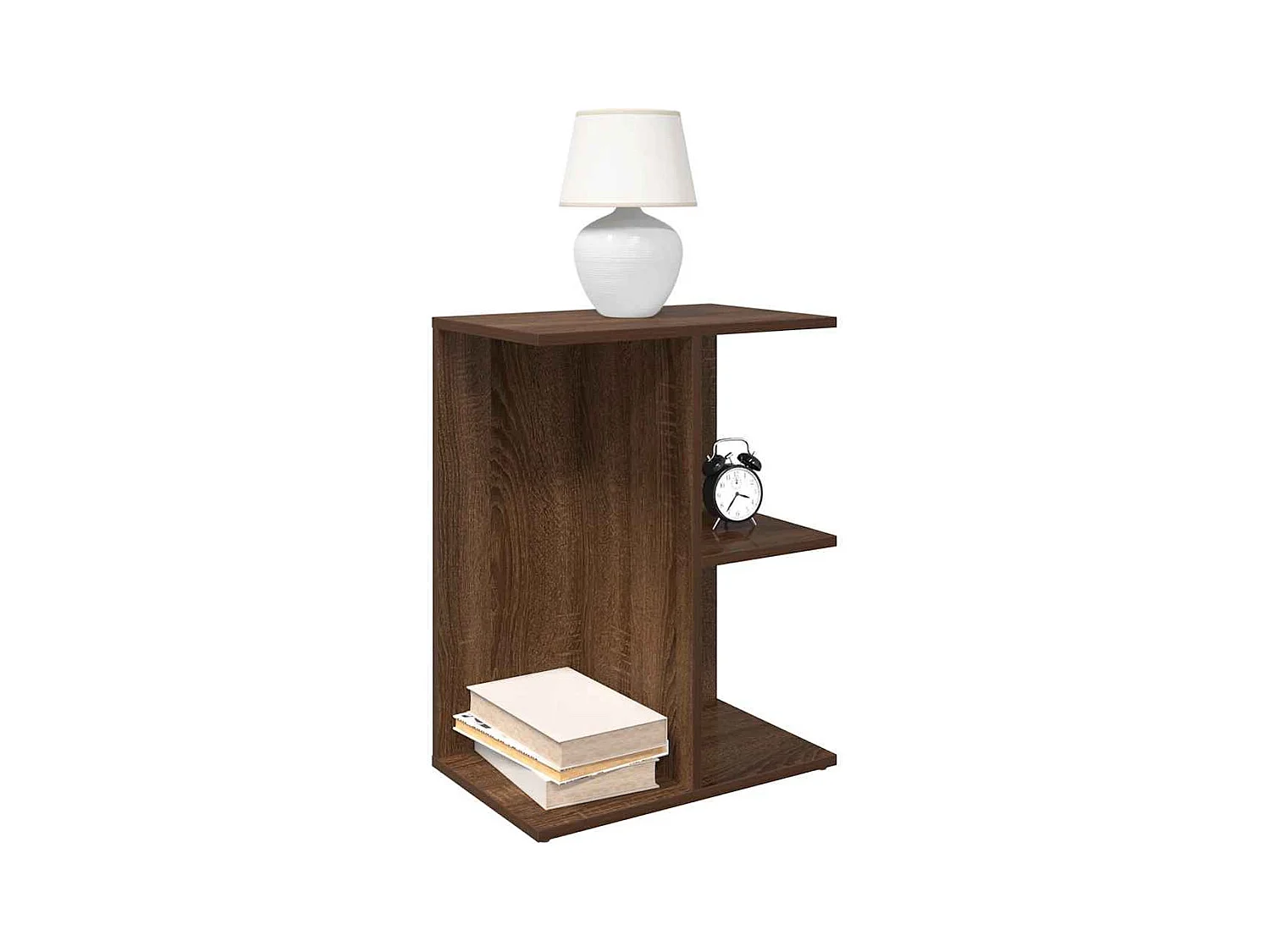 Tables de chevet 2 pcs chêne marron bois d'ingénierie
