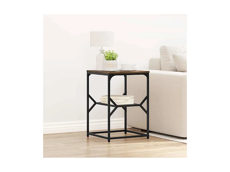 Table d'appoint Chêne fumé 41 x 40 x 60 cm