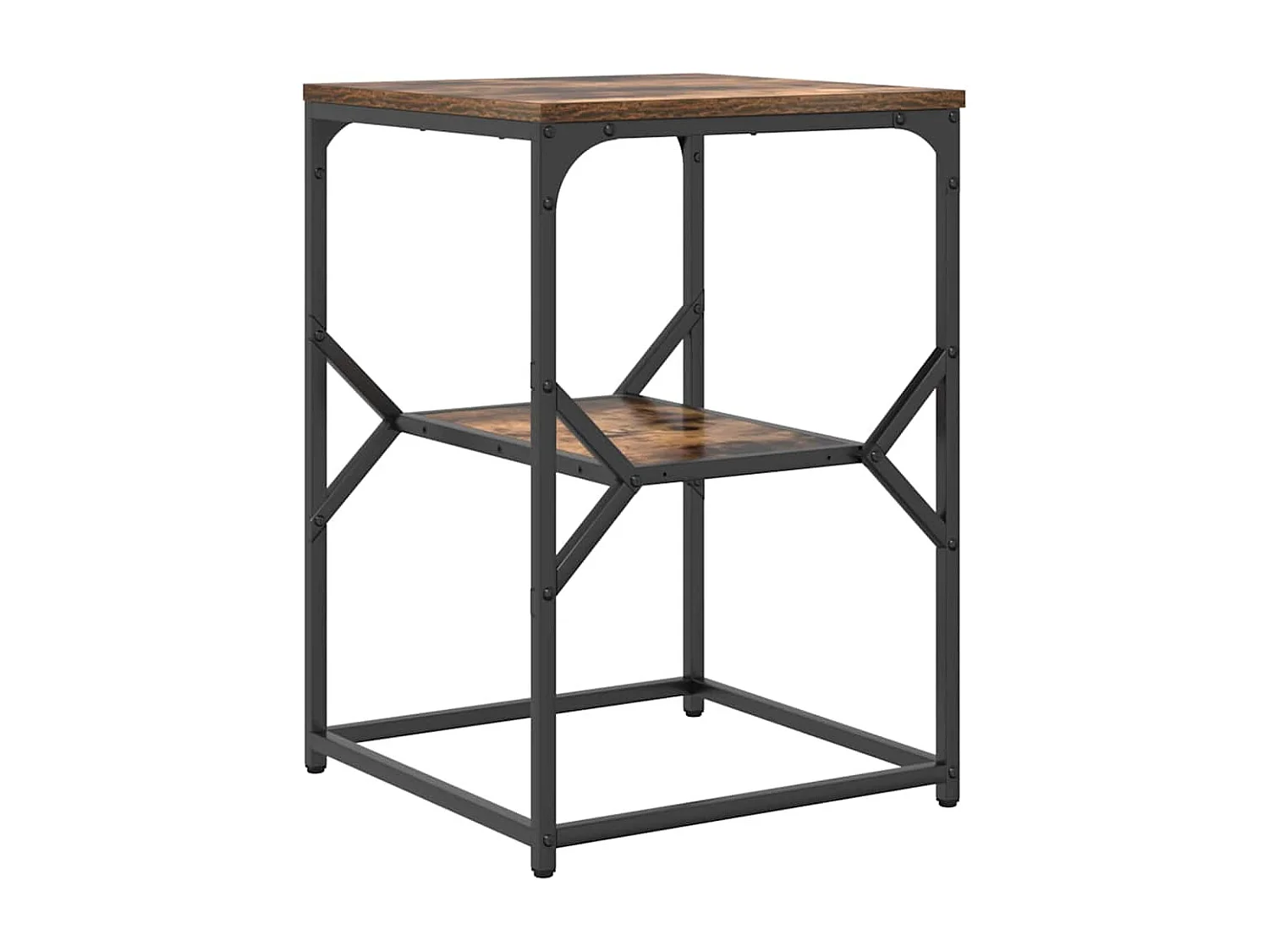 Table d'appoint Chêne fumé 41 x 40 x 60 cm