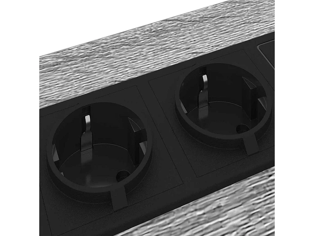 Nachtkastje 2 stuks Sonoma grijs 41,5 x 40,5 x 55 cm