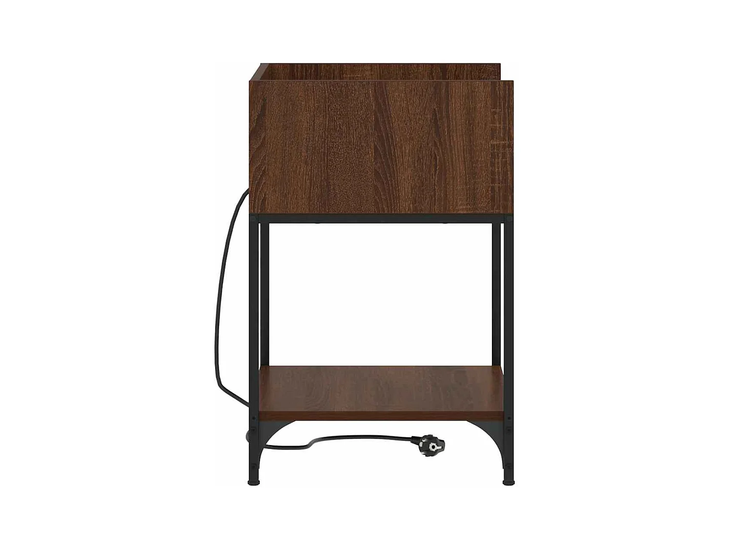 Comodini 2 pz Rovere marrone 40 x 40 x 61 cm