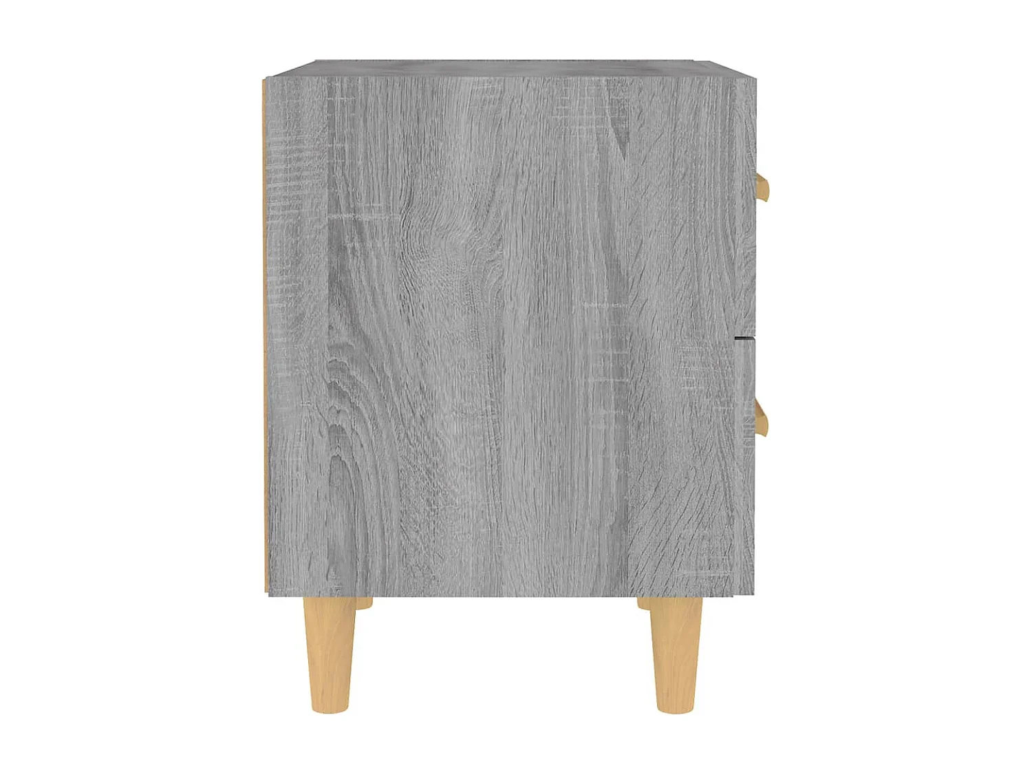Tables de chevet 2 pcs Sonoma gris 40x35x47,5 cm