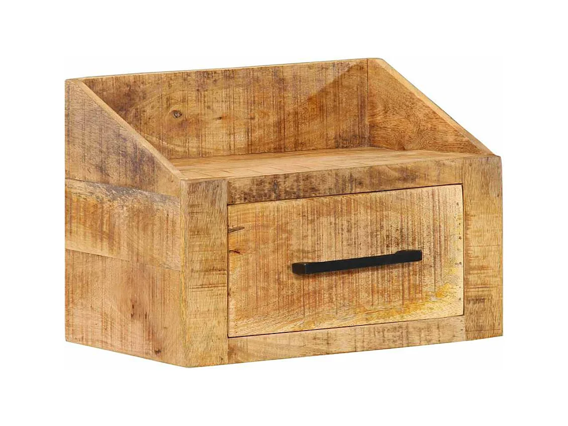 Nachttisch mit Schublade Braun 40 x 30 x 30 cm