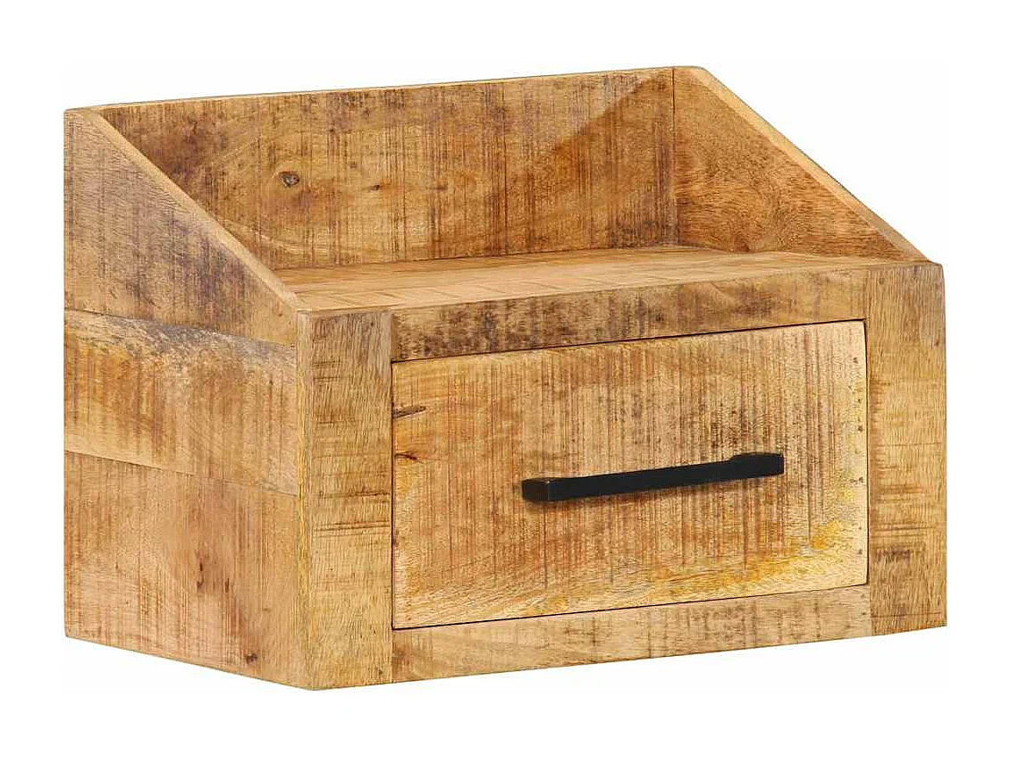 Comodino con cassetto Marrone 40 x 30 x 30 cm