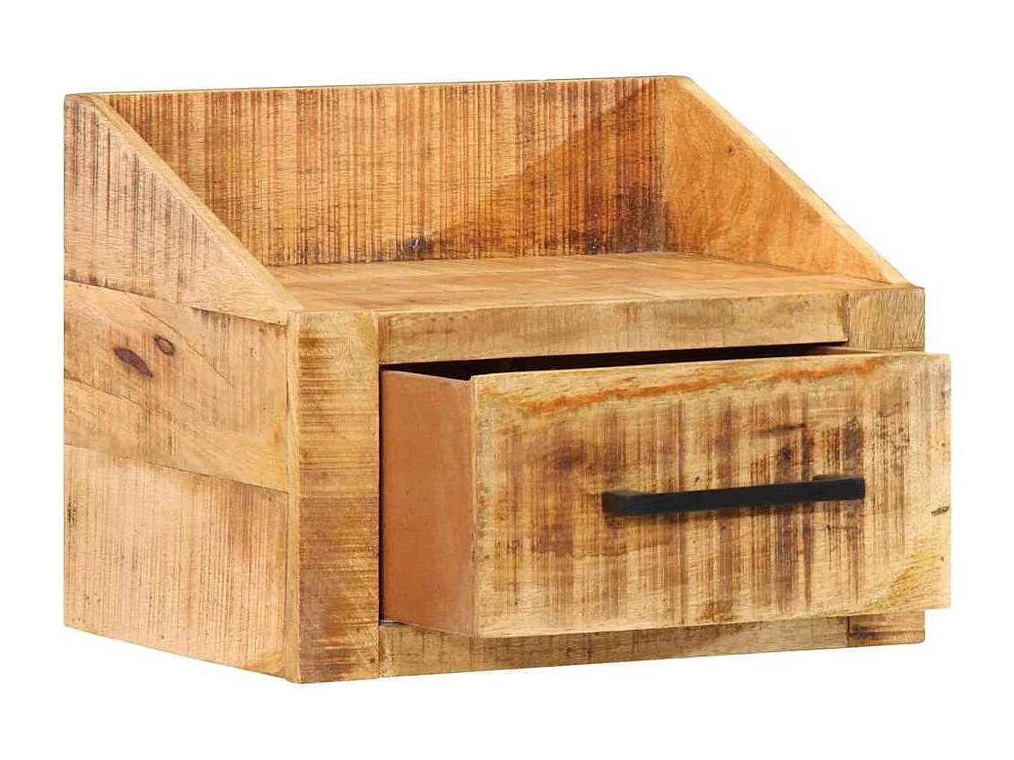 Comodino con cassetto Marrone 40 x 30 x 30 cm