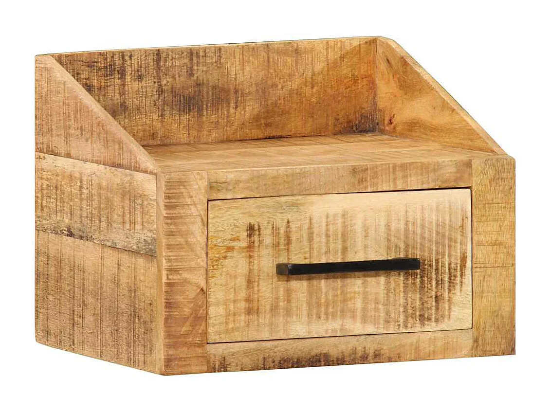 Comodino con cassetto Marrone 40 x 30 x 30 cm